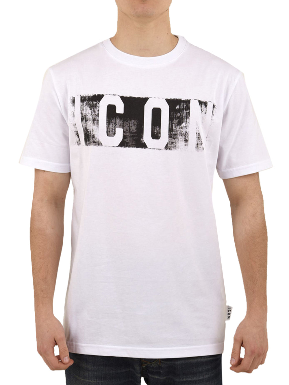 ICON T-shirt Uomo - Bianco modello IUT034