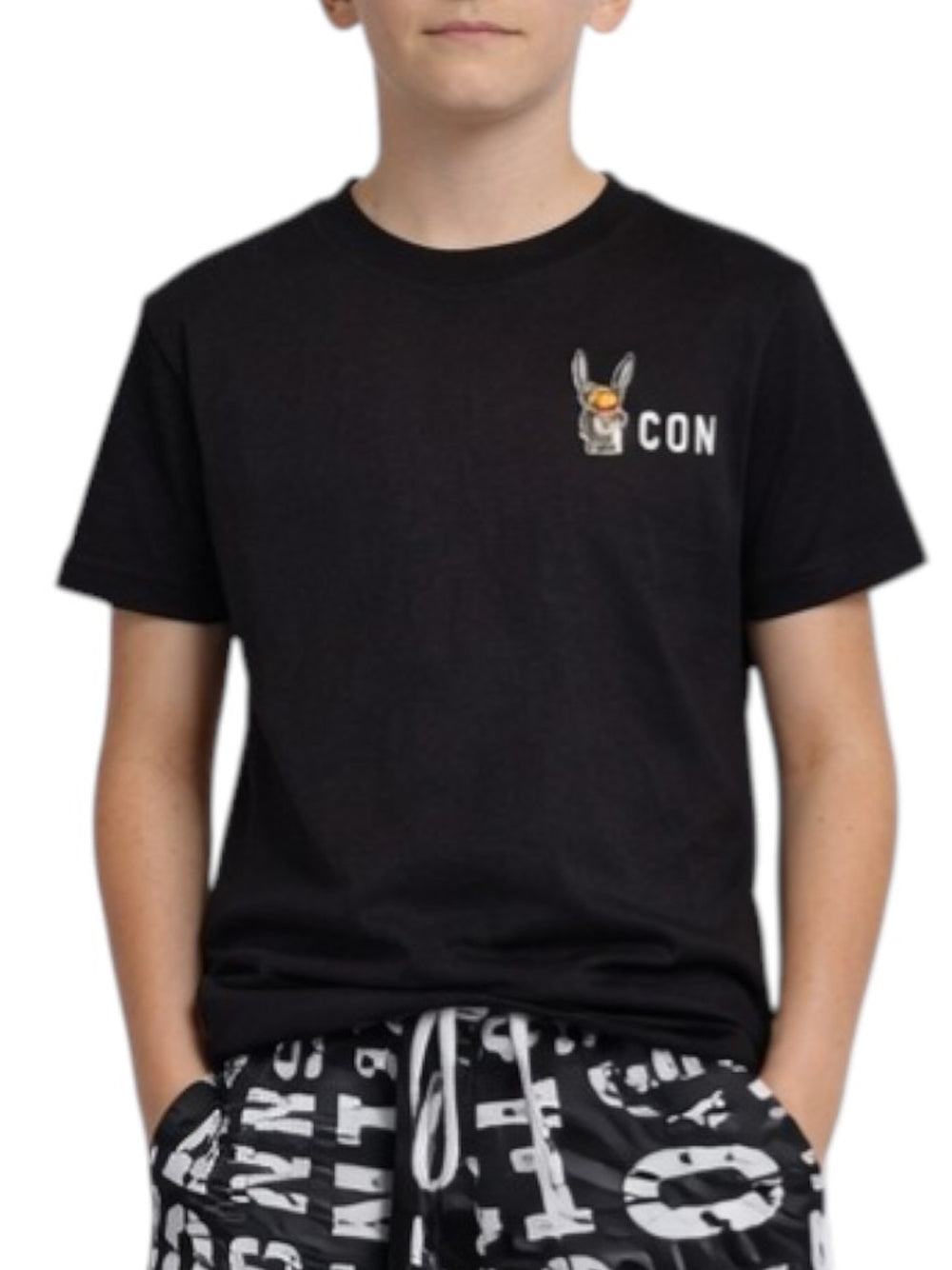 ICON kids T-shirt Bambino - Nero modello IBKS001156
