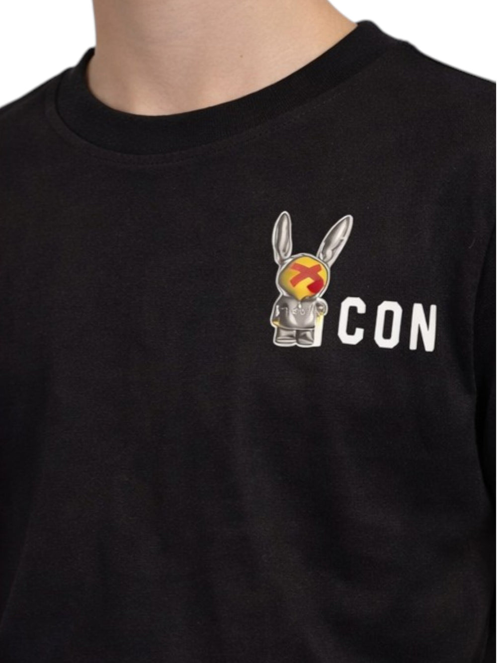 ICON kids T-shirt Bambino - Nero modello IBKS001156
