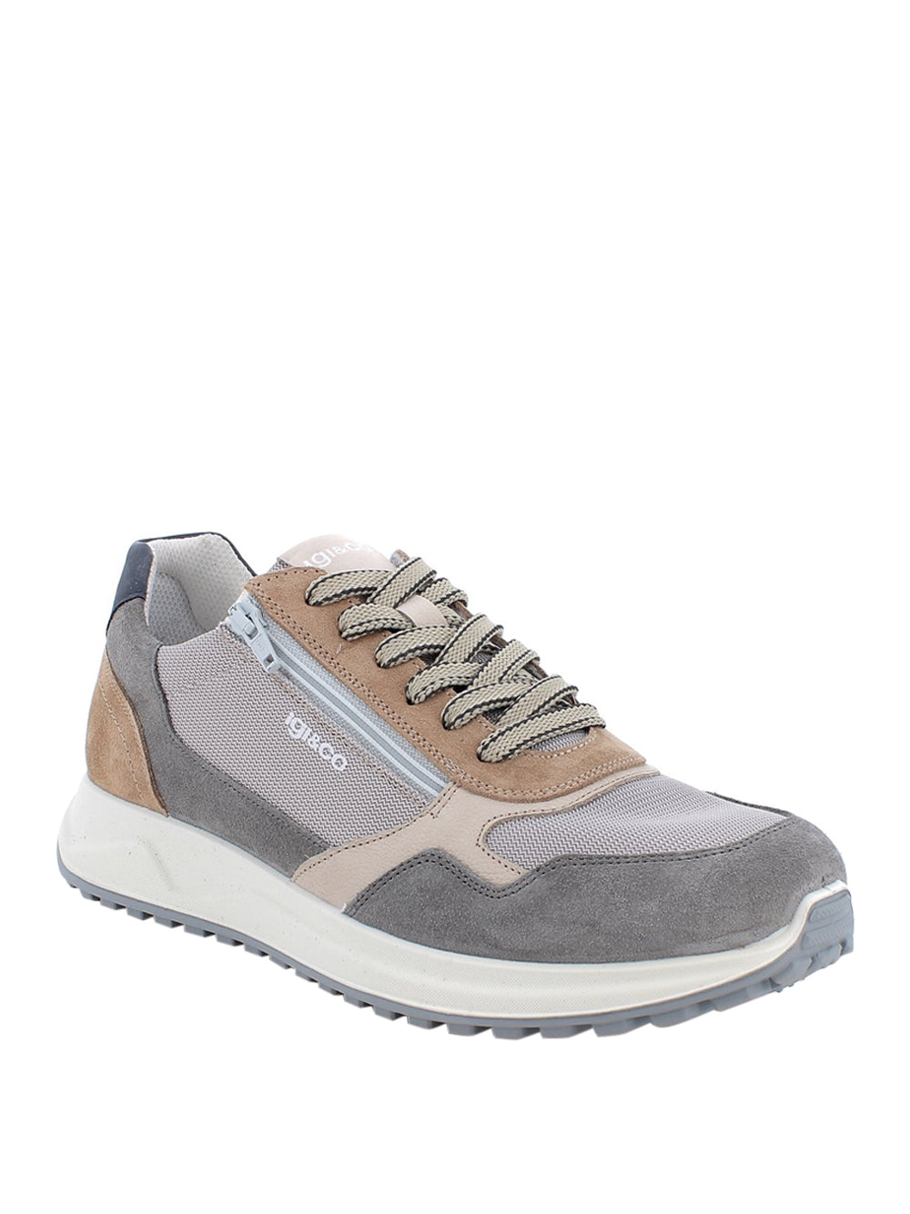 IGI&CO Sneakers con zip Uomo - Grigio modello 1118611