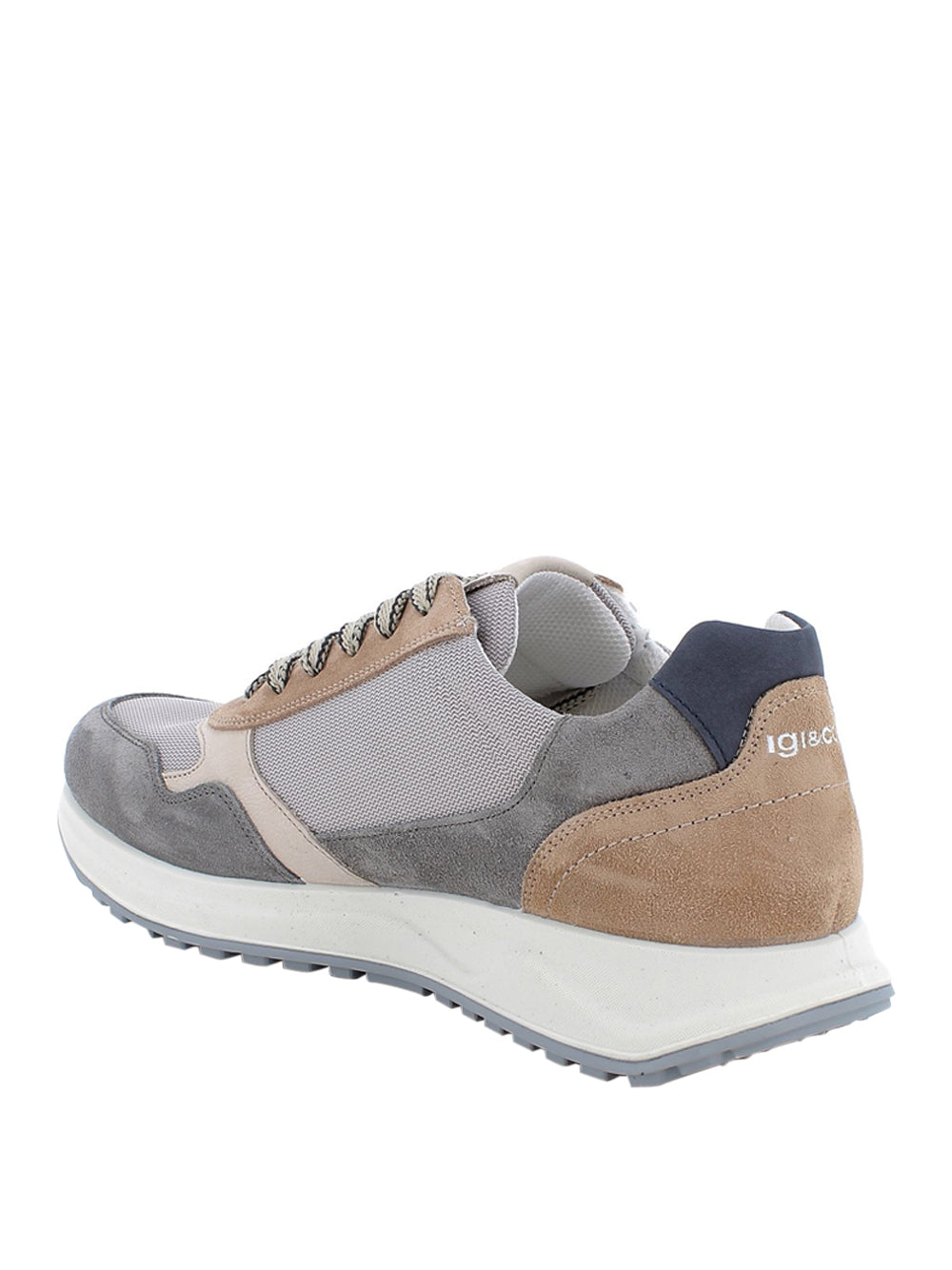 IGI&CO Sneakers con zip Uomo - Grigio modello 1118611