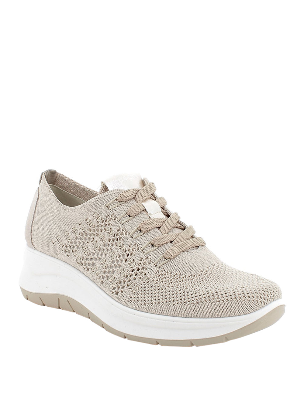 IGI&CO Sneakers con zeppa Donna - Beige modello 1140833