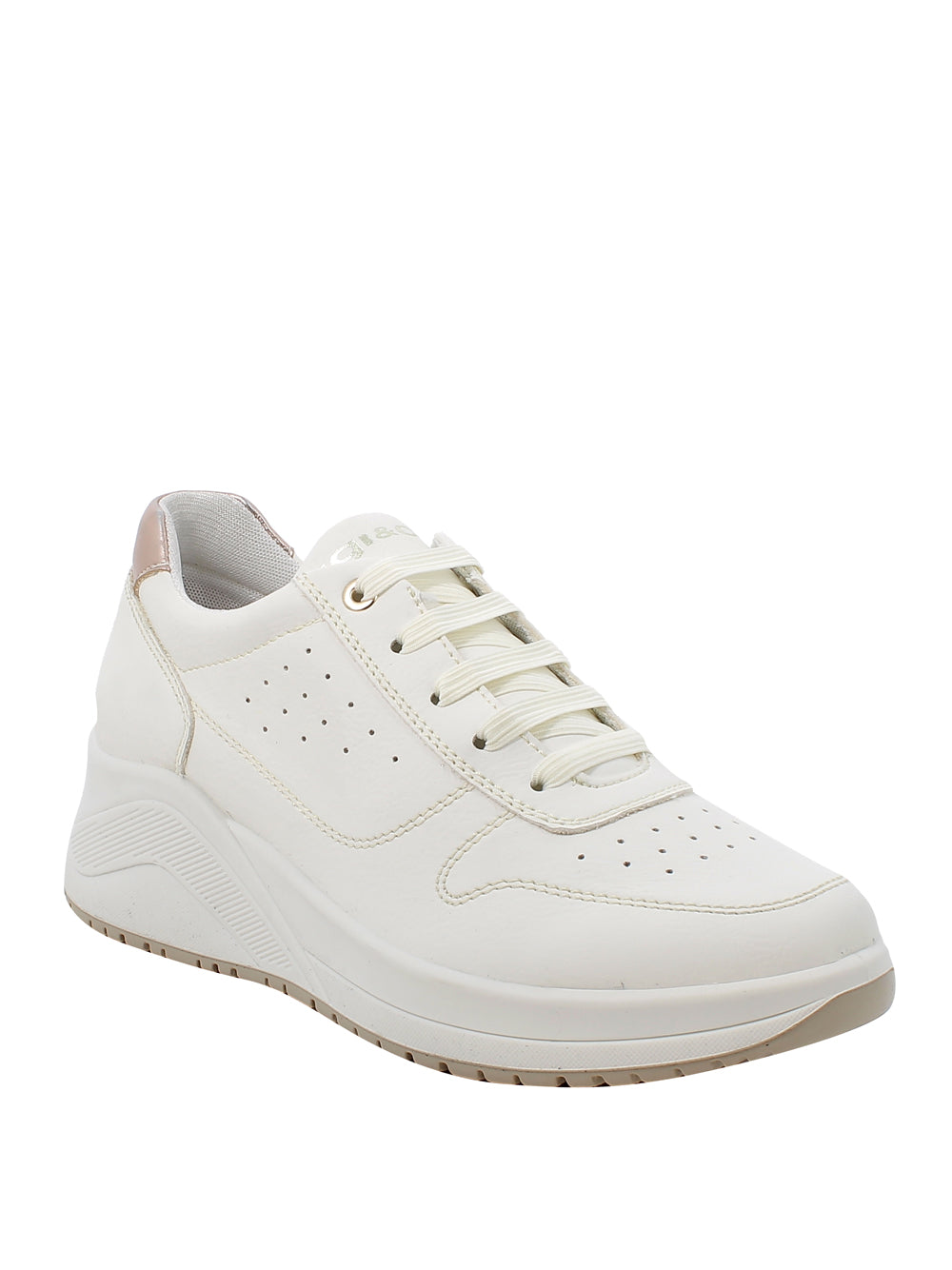 IGI&CO Sneakers con zeppa Donna - Bianco modello 1141755