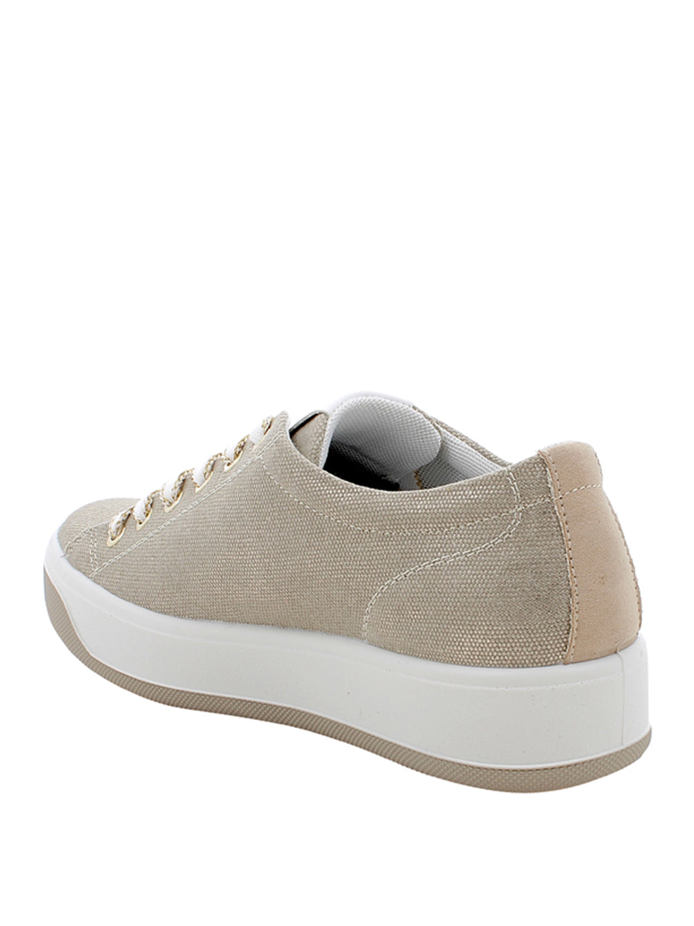 IGI&CO Sneakers platform Donna - Beige modello 1144422