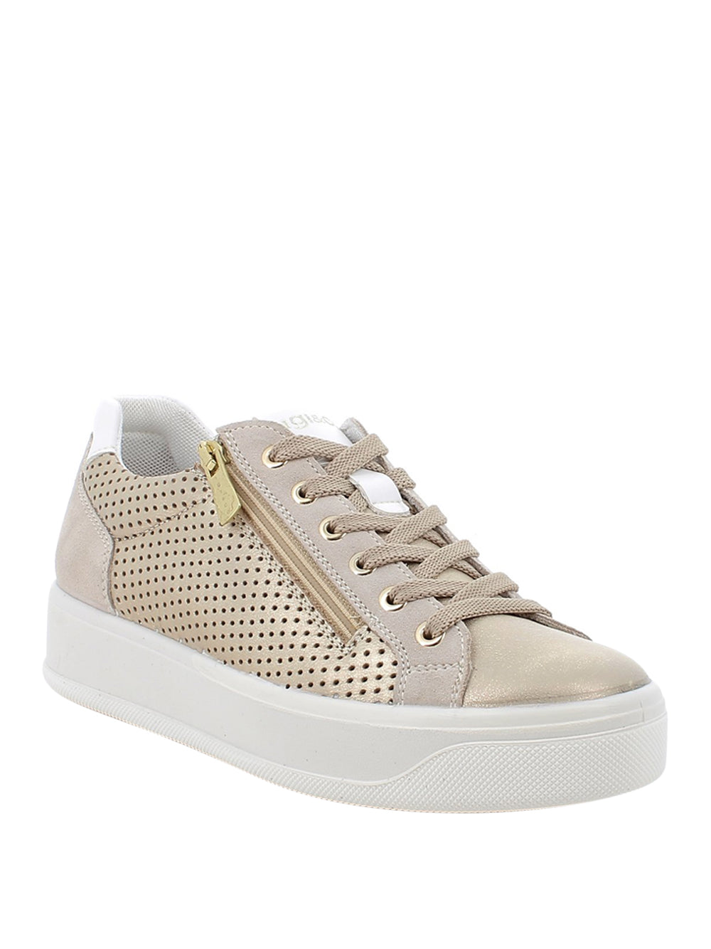 IGI&CO Sneakers con zeppa Donna - Platino modello 1144544