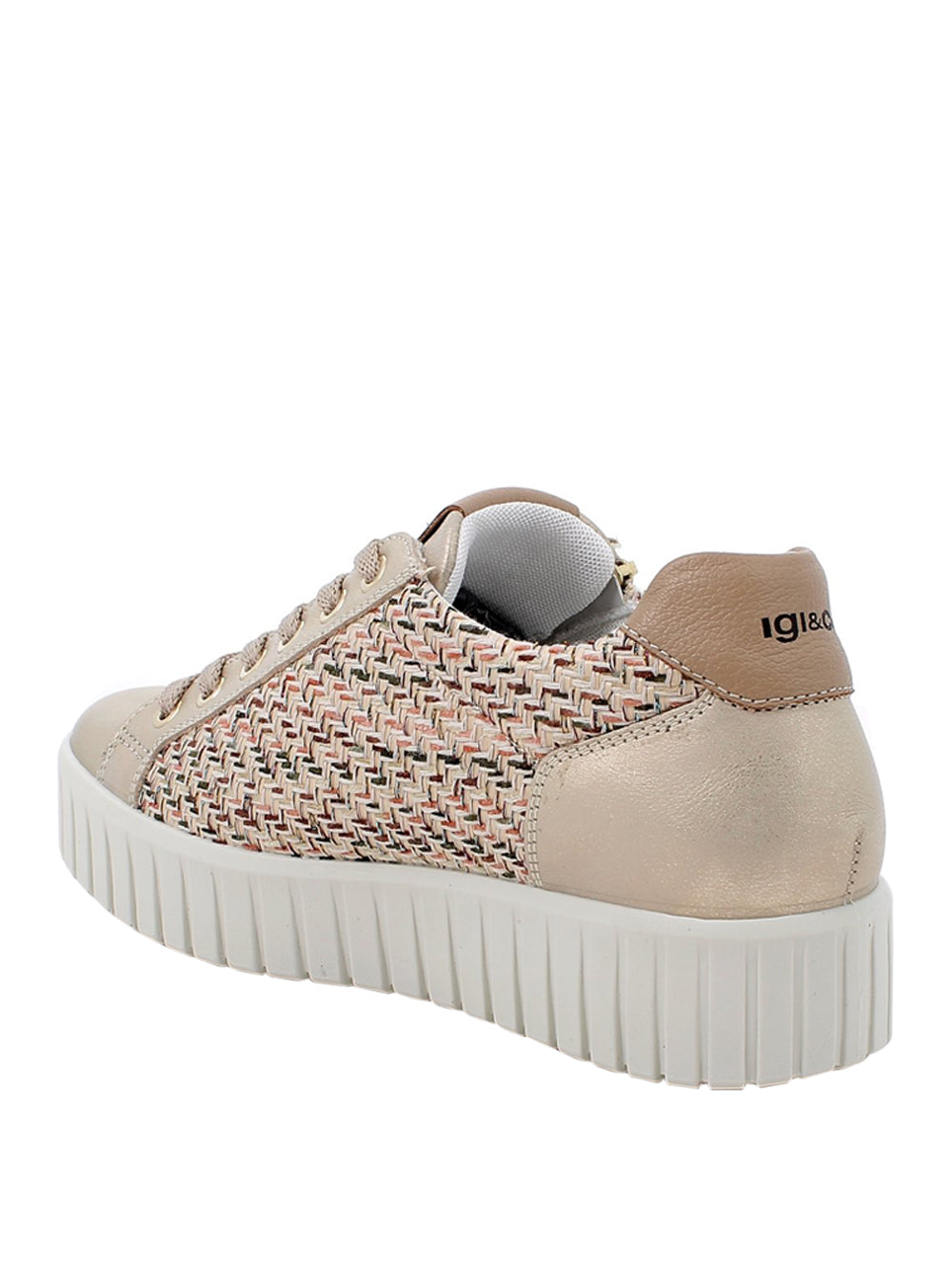 IGI&CO Sneakers con zeppa Donna - Platino modello 1145777