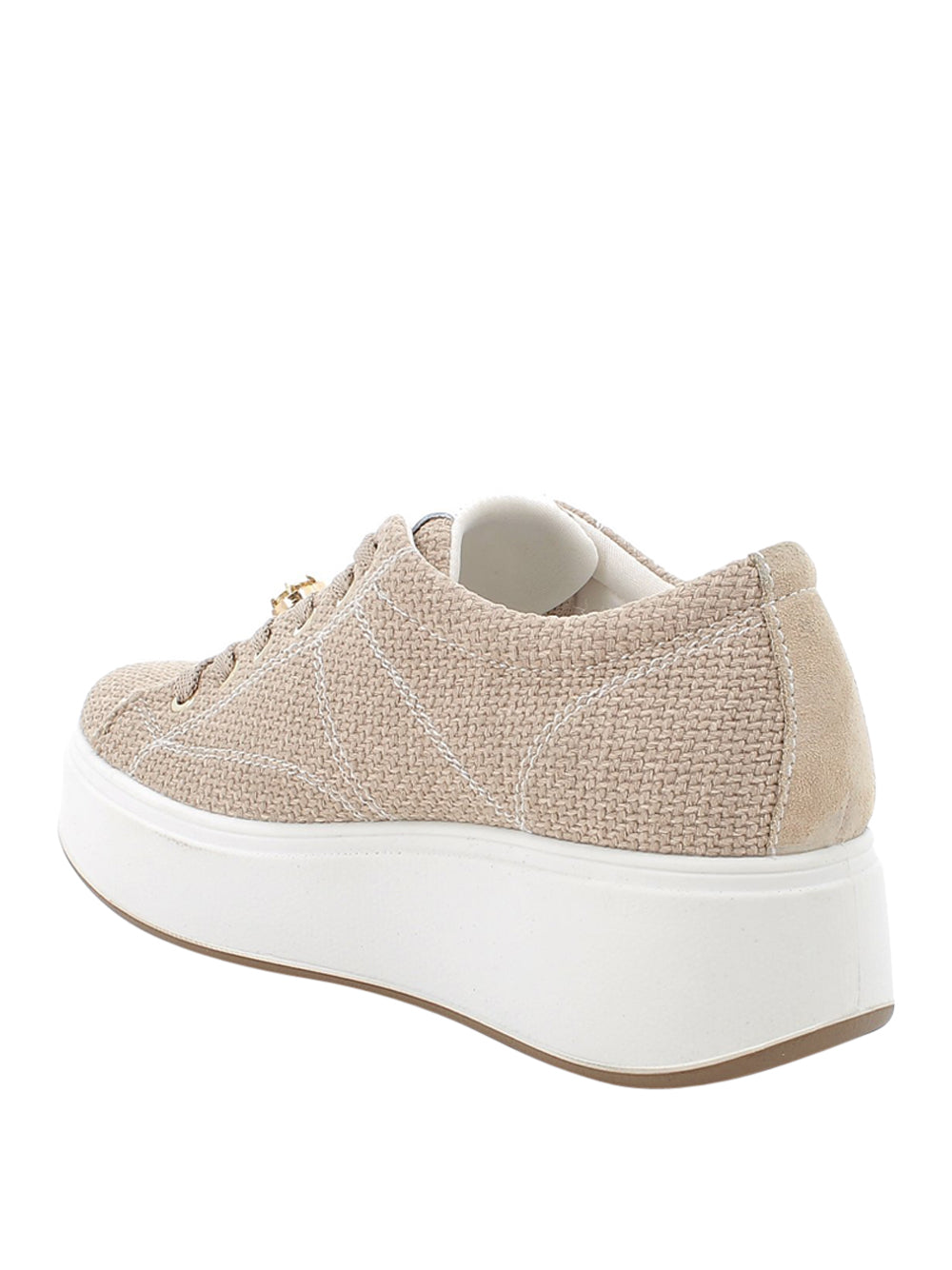 IGI&CO Sneakers con zeppa Donna - Beige modello 1146811