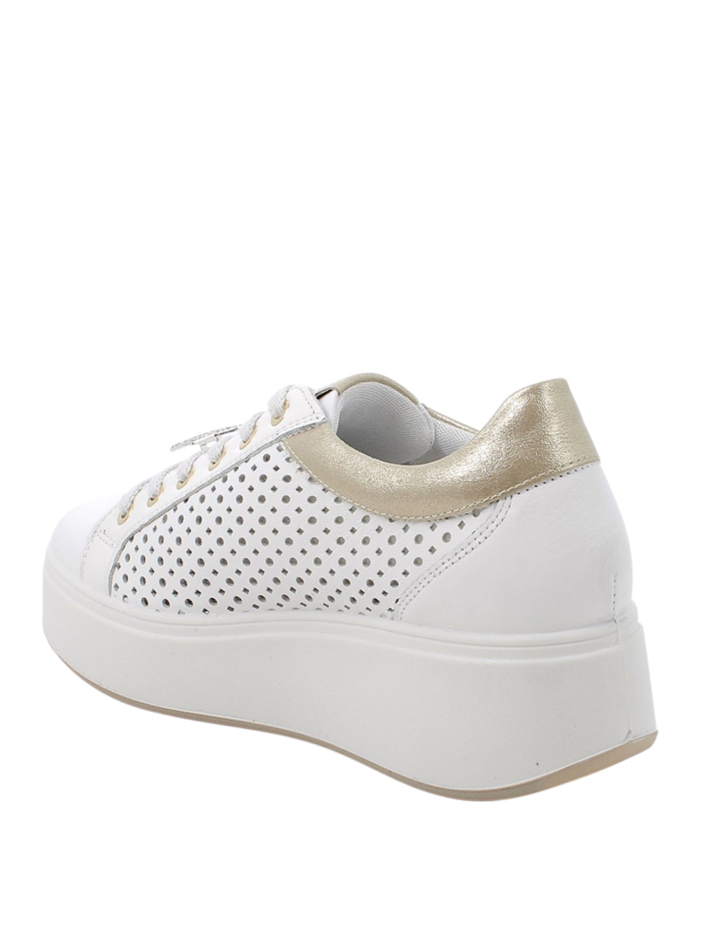 IGI&CO Sneakers con zeppa Donna - Bianco modello 1146911