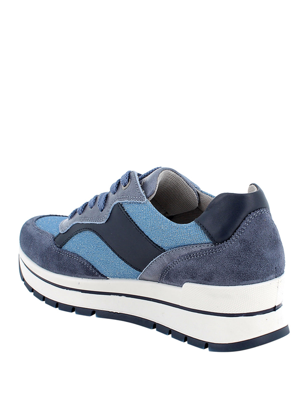 IGI&CO Sneakers con zeppa Donna - Blu modello 1155700