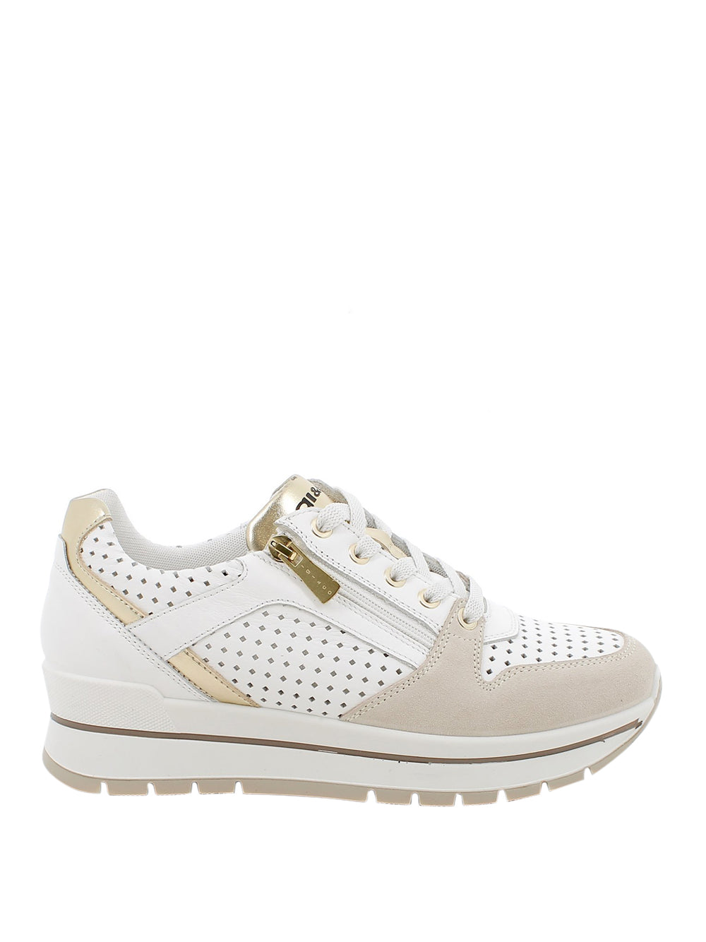 IGI&CO Sneakers con zip Donna - Bianco modello 1156033