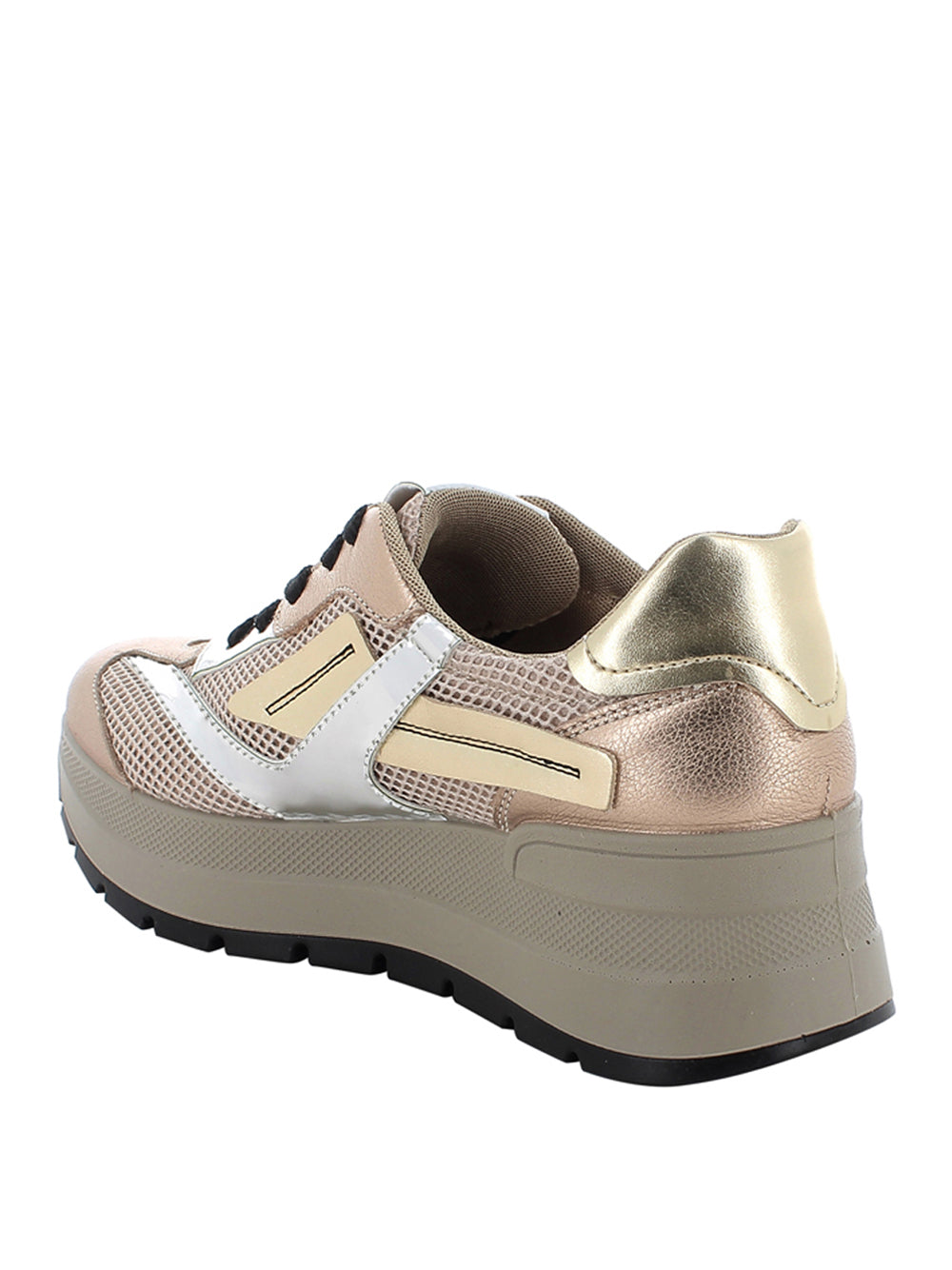 IGI&CO Sneakers con zeppa Donna - Beige modello 1156911