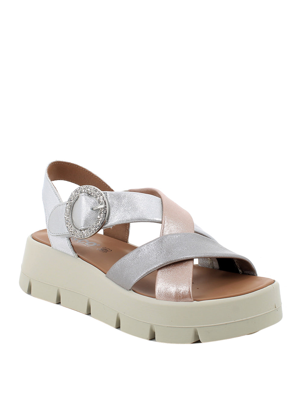 IGI&CO Sandali con zeppa Donna - Argento modello 1160022