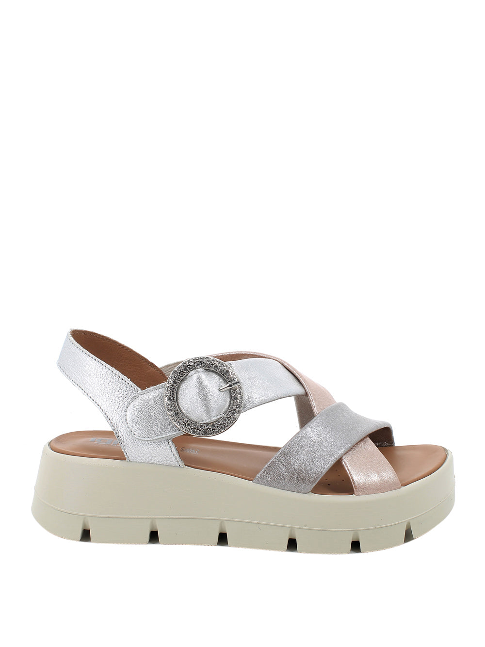 IGI&CO Sandali con zeppa Donna - Argento modello 1160022