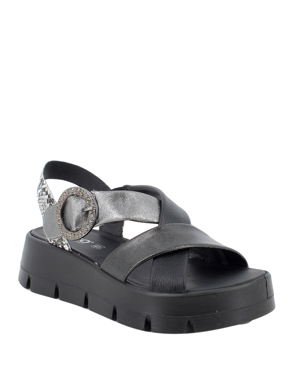 IGI&CO Sandali con zeppa Donna - Nero modello 1160033