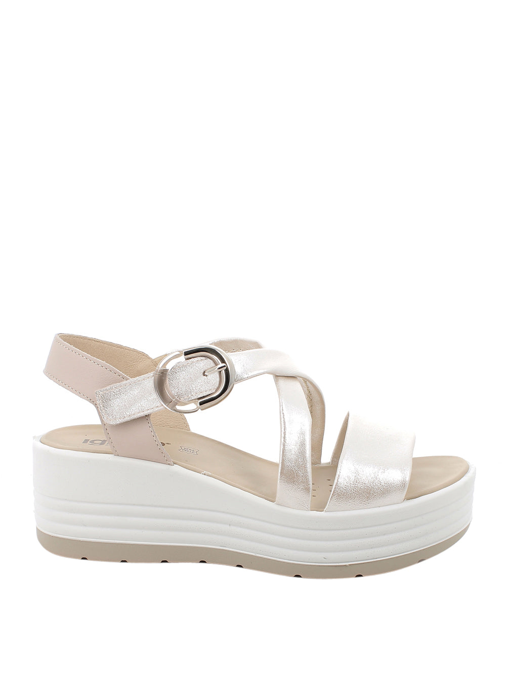 IGI&CO Sandali con zeppa Donna - Bianco modello 1164722