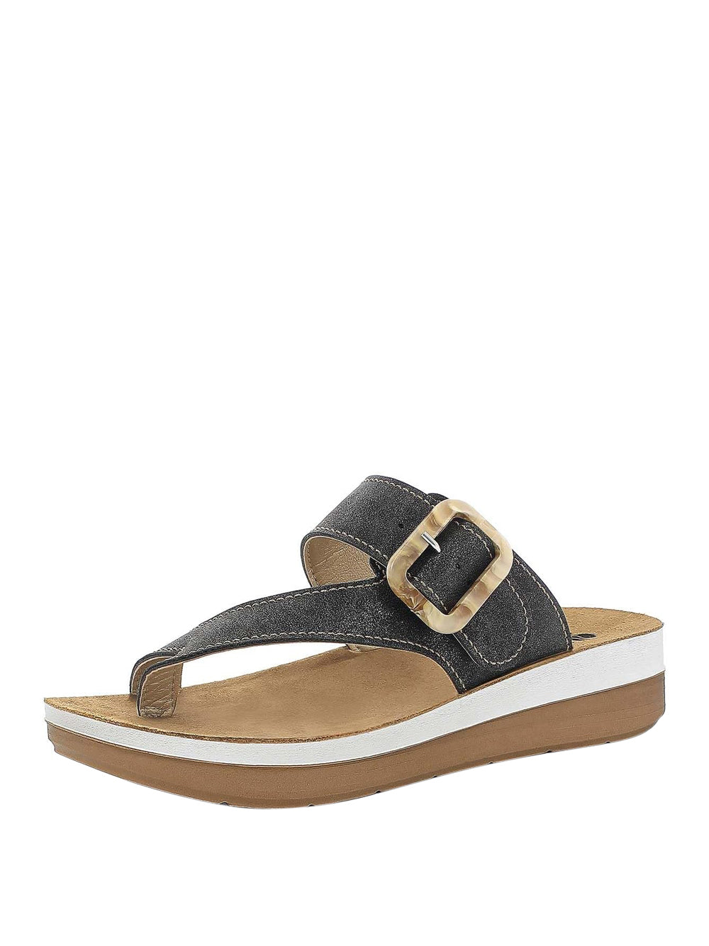 INBLU Ciabatte infradito Donna - Nero modello FT25SC914
