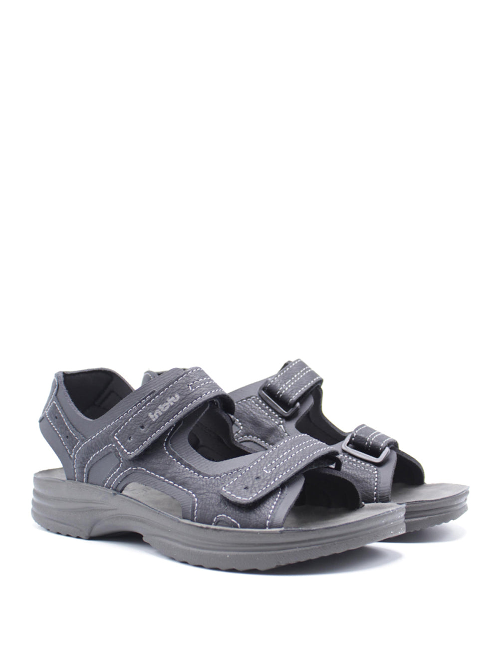 INBLU Sandali con strappi Uomo - Nero modello RY29SC514
