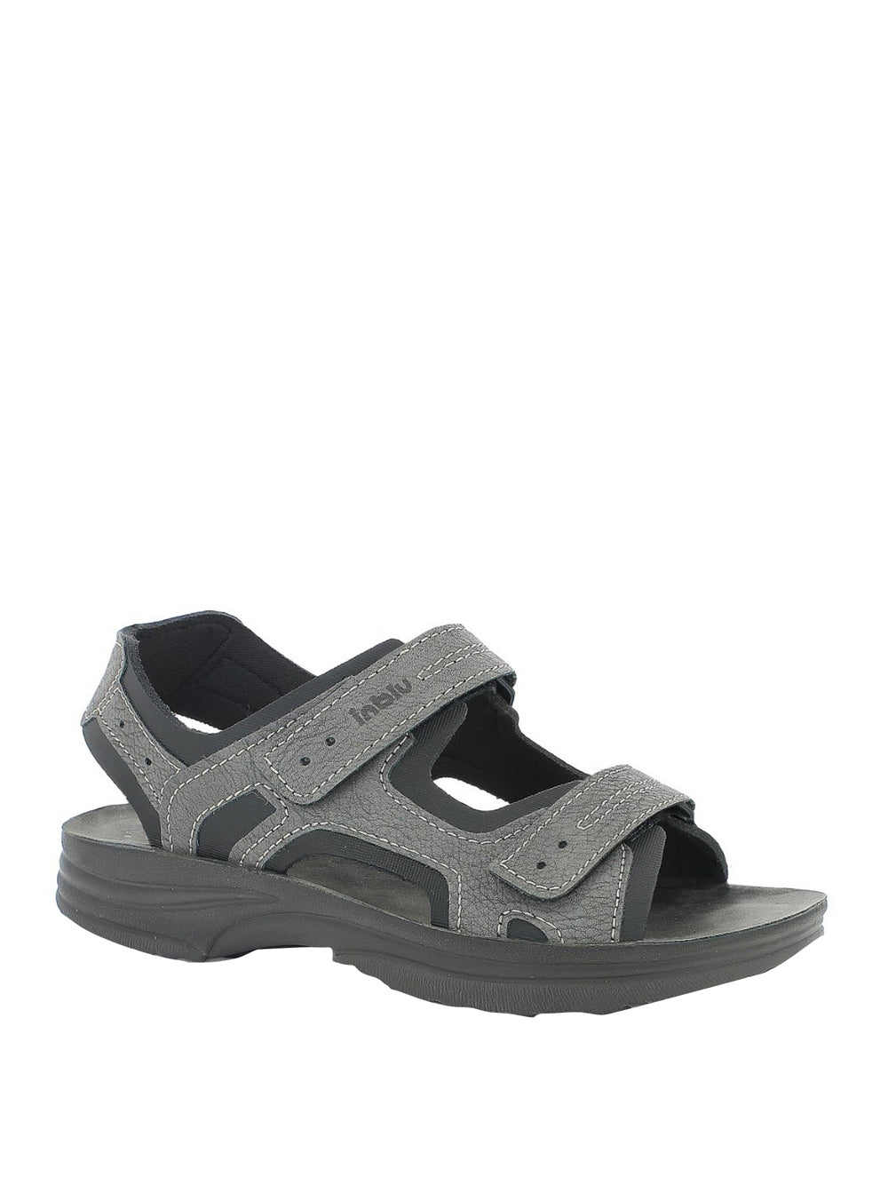 INBLU Sandali con strappi Uomo - Grigio modello RY29SC525