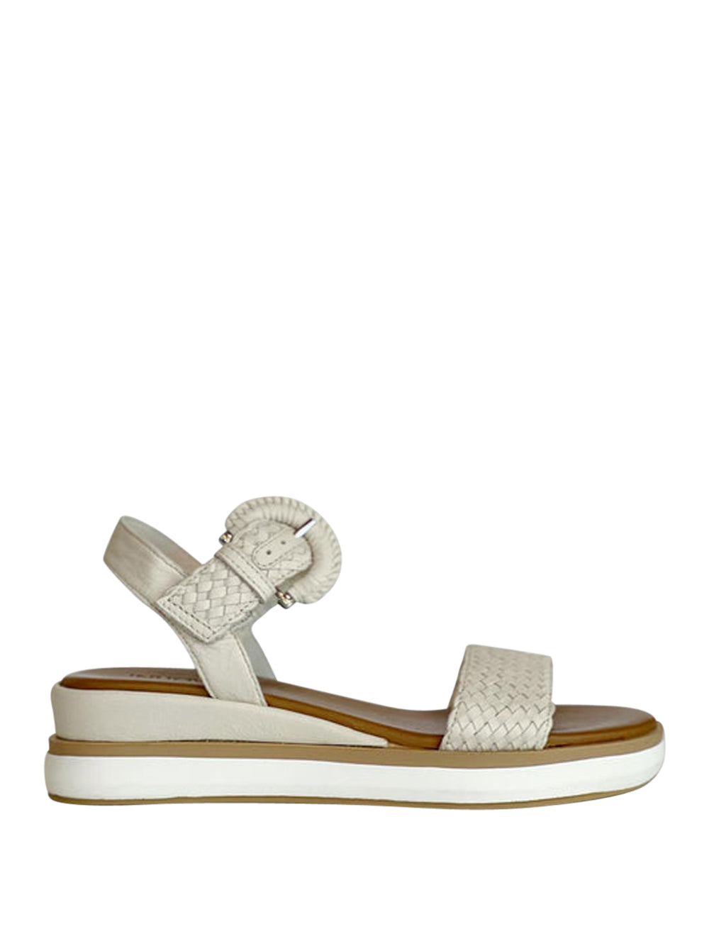 INUOVO Sandali con zeppa Donna - Crema modello SS26113031
