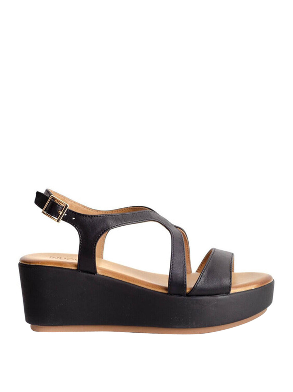 INUOVO Sandali con zeppa Donna - Nero modello SS26123106