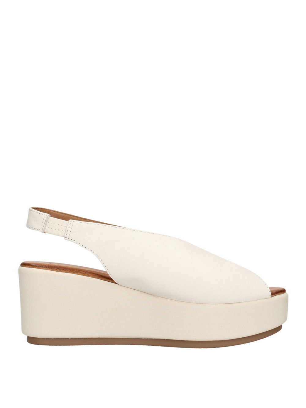 INUOVO Sandali con zeppa Donna - Crema modello SS26123133