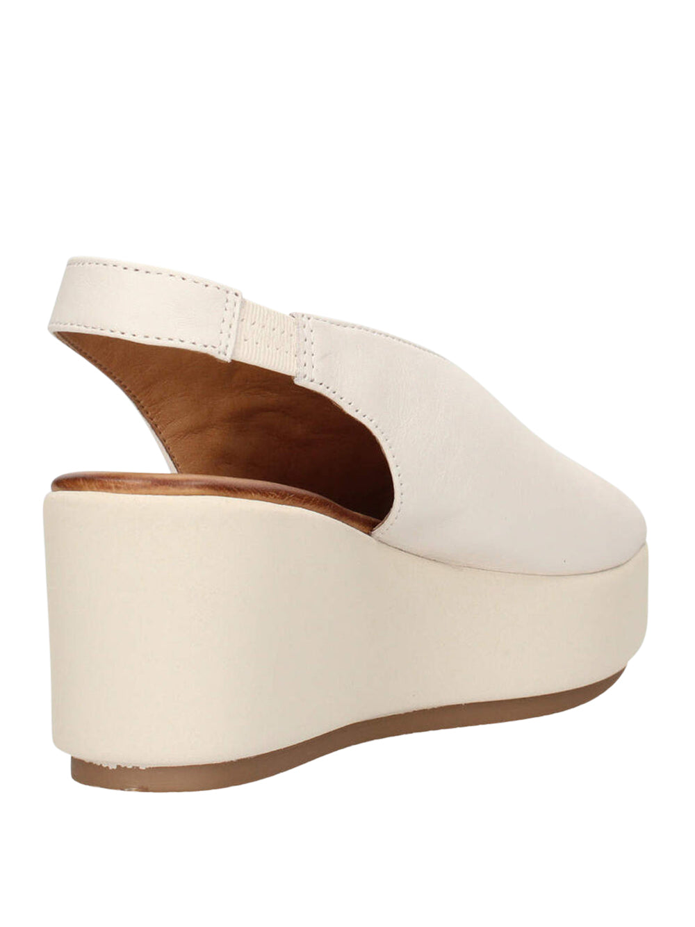 INUOVO Sandali con zeppa Donna - Crema modello SS26123133
