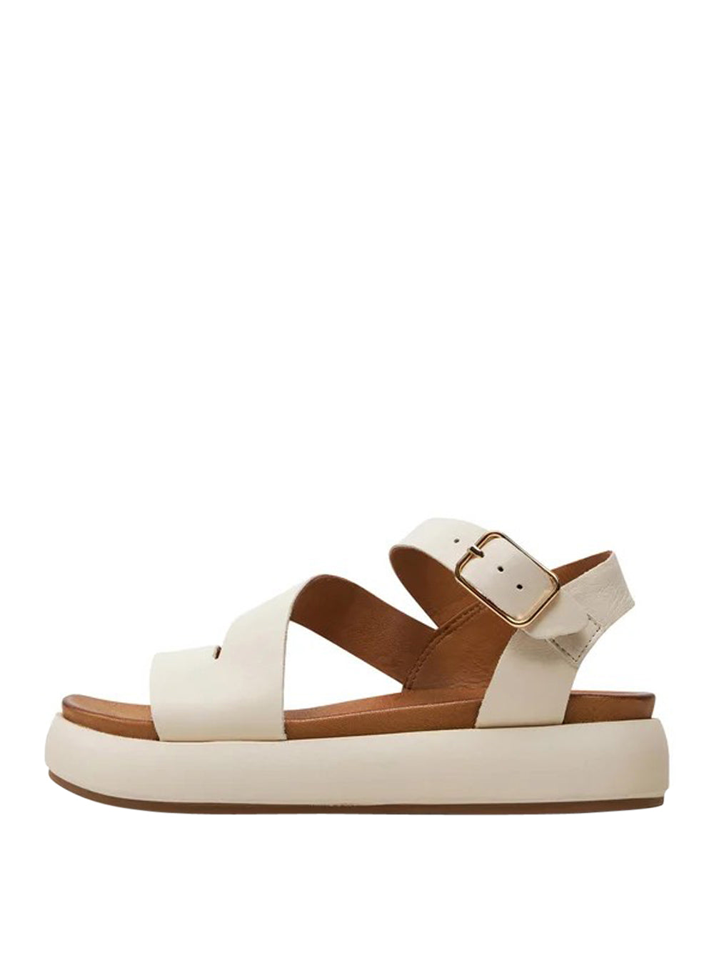 INUOVO Sandali platform Donna - Crema modello SS26A96001