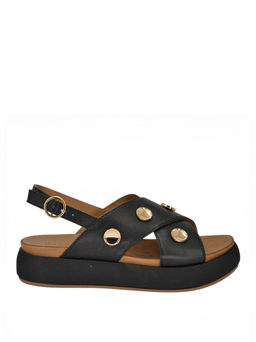 INUOVO Sandali con borchie Donna - Nero modello SS26A96062