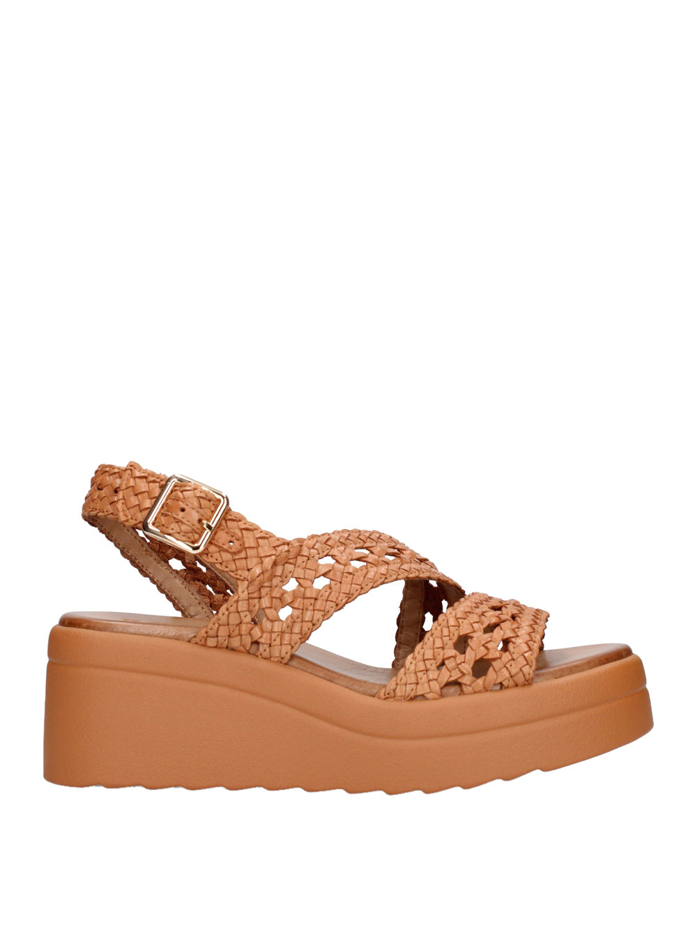 INUOVO Sandali con zeppa Donna - Cuoio modello SS26A99022