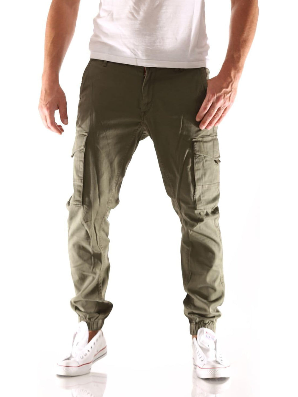 JACK&JONES Pantalone Cargo Uomo - Verde modello 12141844