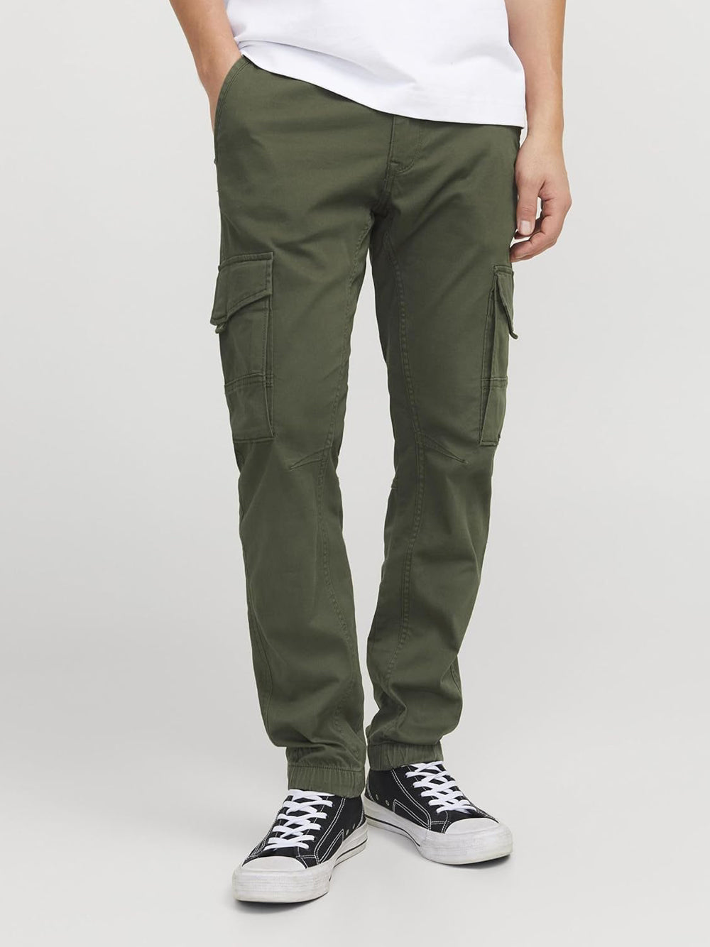 JACK&JONES Pantalone Cargo Uomo - Verde modello 12141844