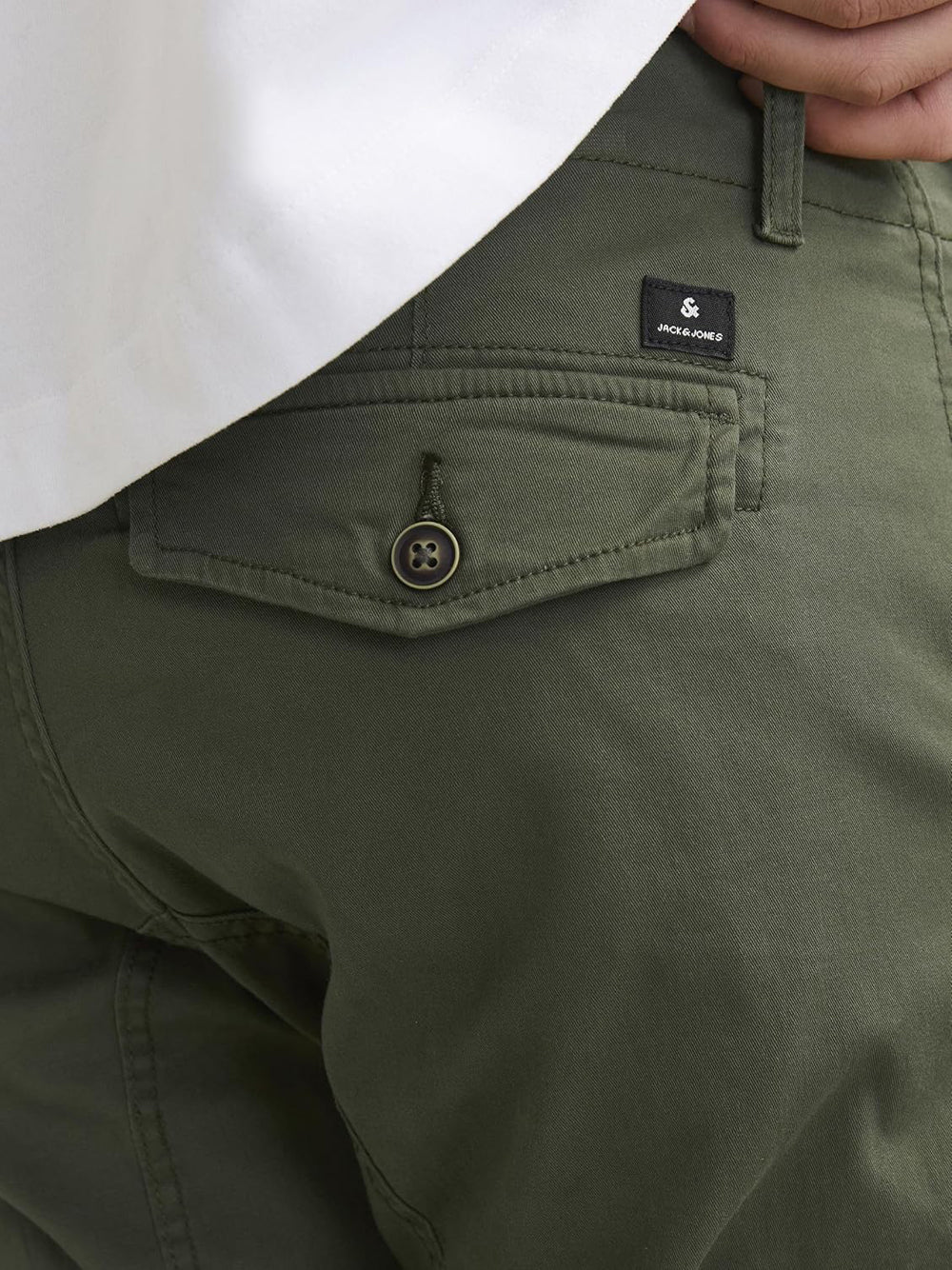 JACK&JONES Pantalone Cargo Uomo - Verde modello 12141844