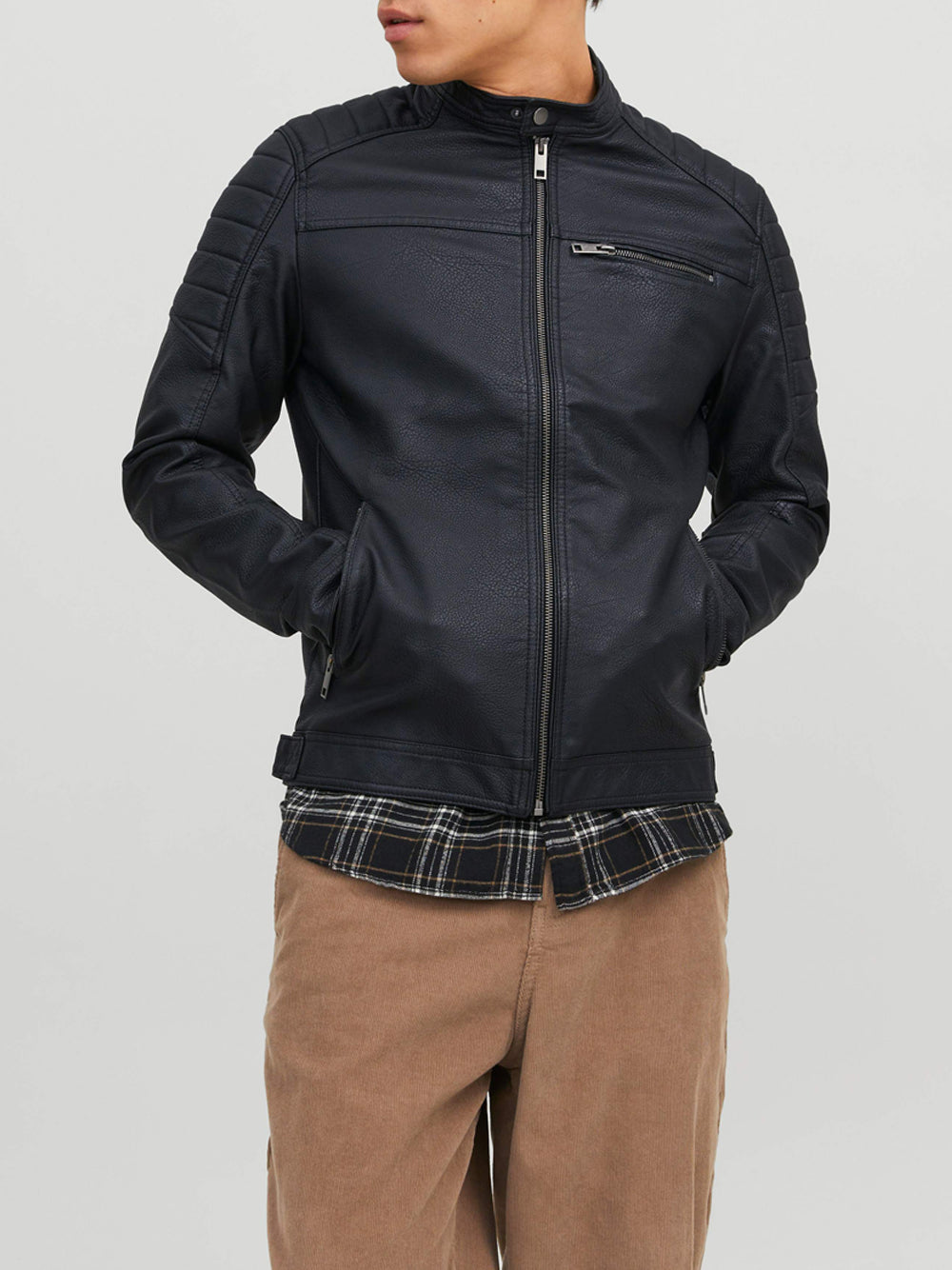 JACK&JONES Giubbino Uomo - Nero modello 12147218