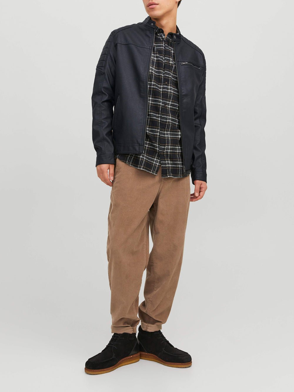 JACK&JONES Giubbino Uomo - Nero modello 12147218