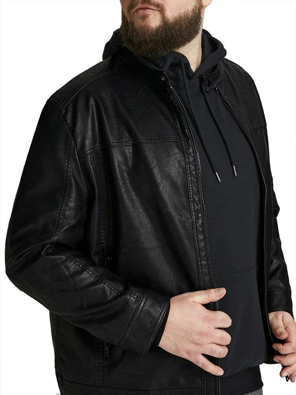 JACK&JONES Giubbino Uomo - Nero modello 12182461