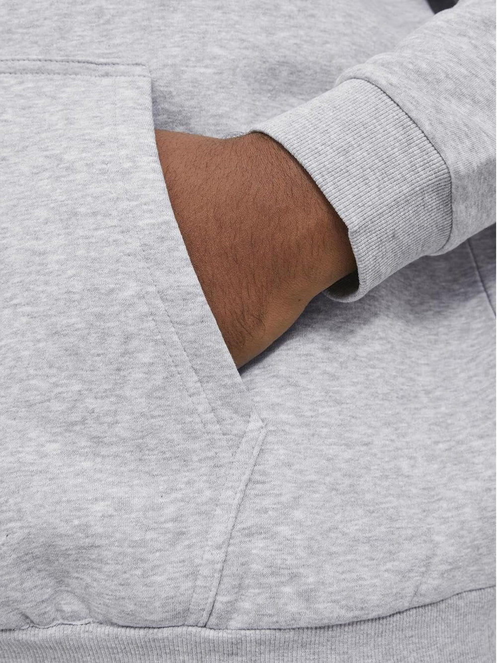 JACK&JONES Felpa Uomo - Grigio modello 12249340