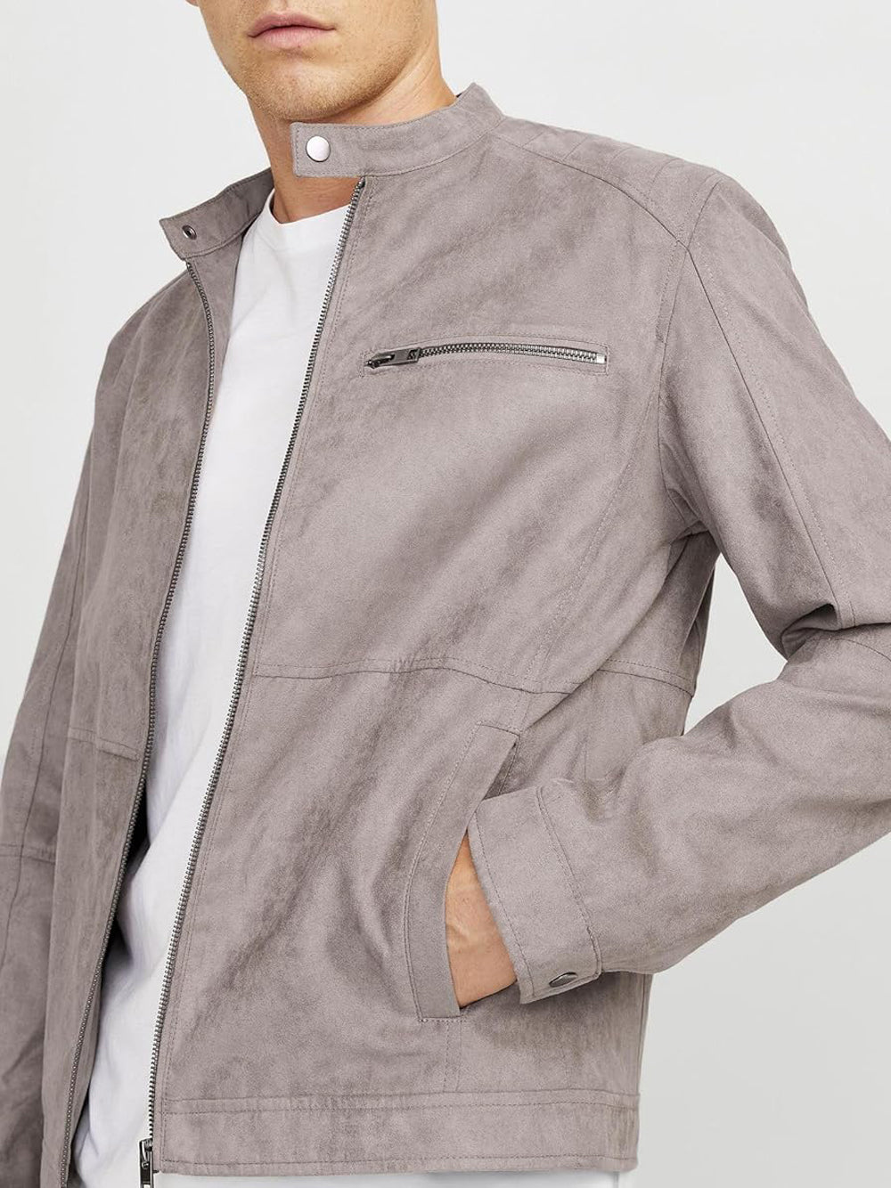 JACK&JONES Giubbino Uomo - Grigio modello 12264806