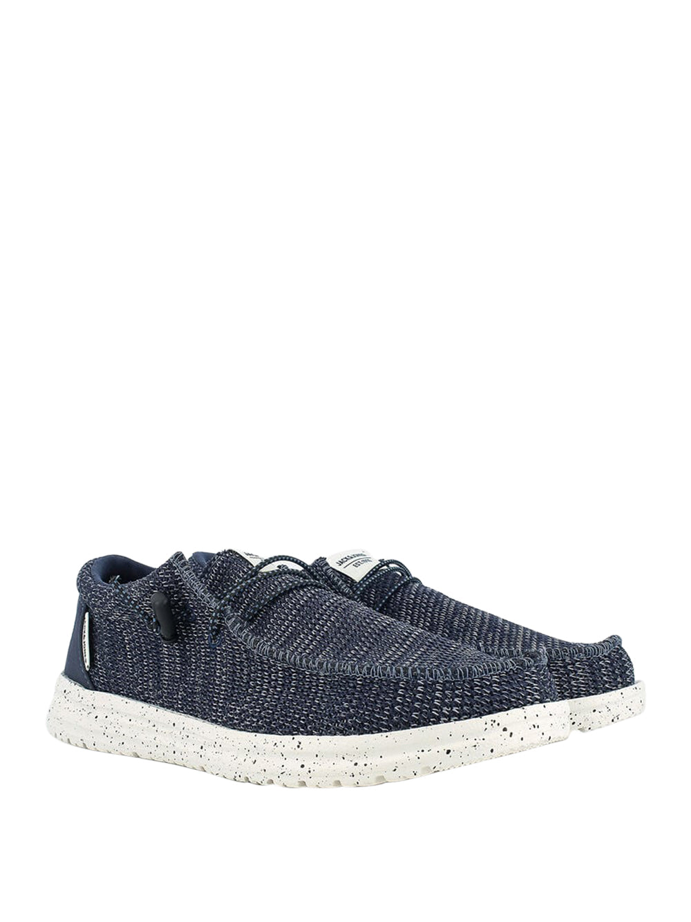JACK&JONES Slip-on Moc toe Uomo - Blu modello 12277598