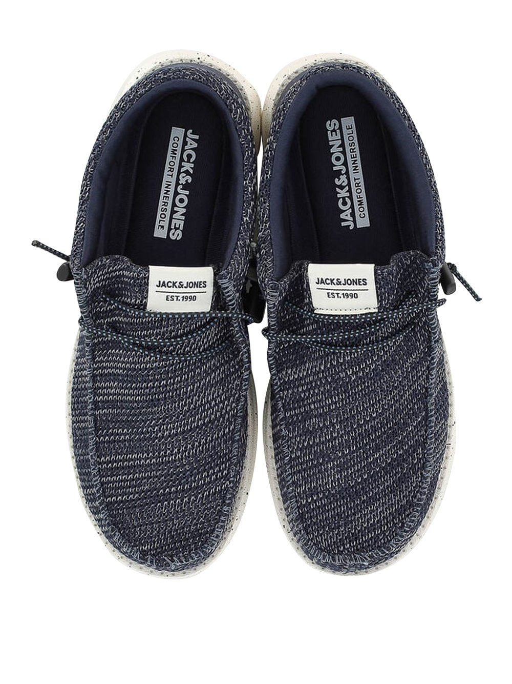 JACK&JONES Slip-on Moc toe Uomo - Blu modello 12277598