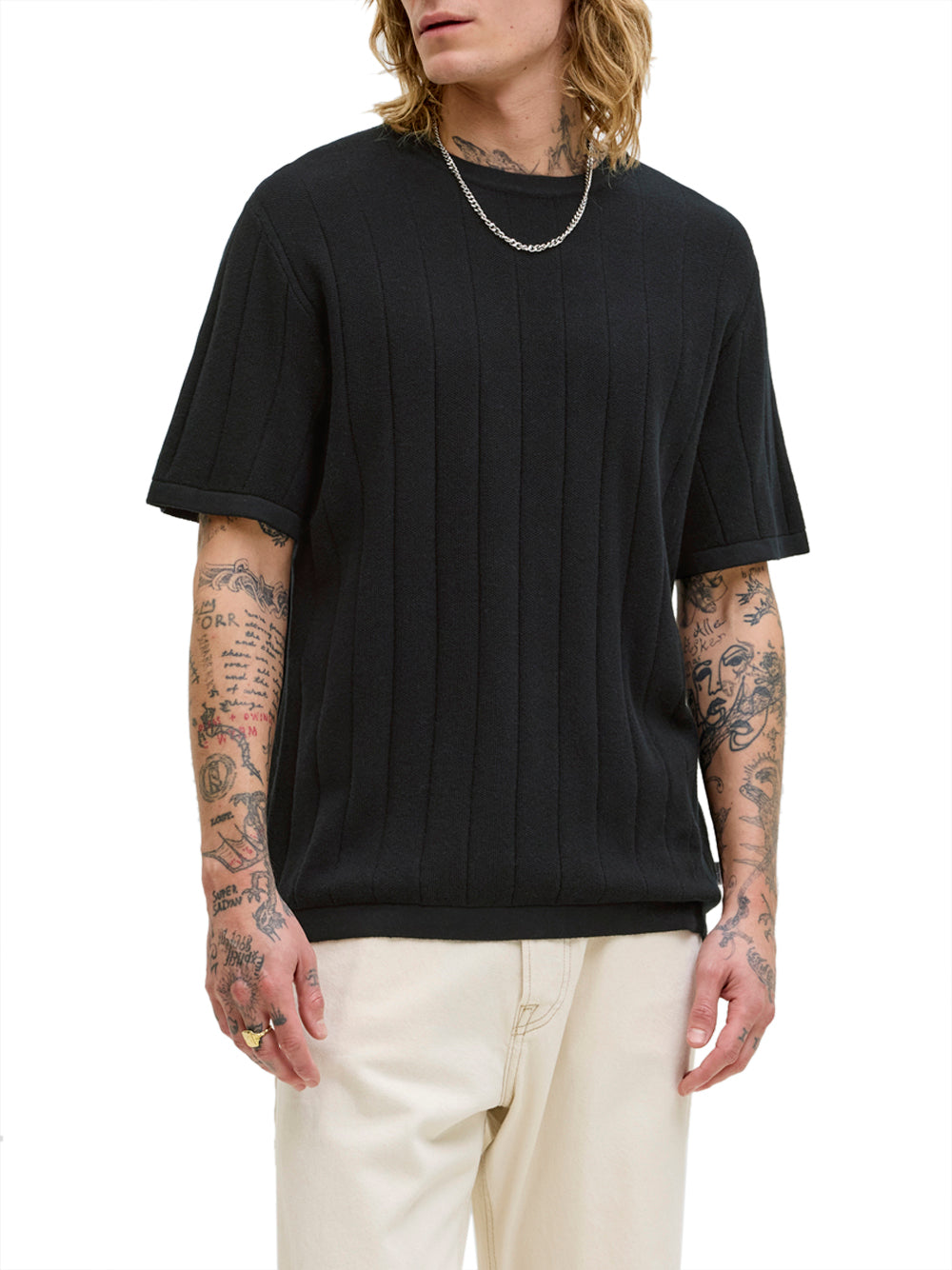 JACK&JONES Maglia Uomo - Nero modello 12288582