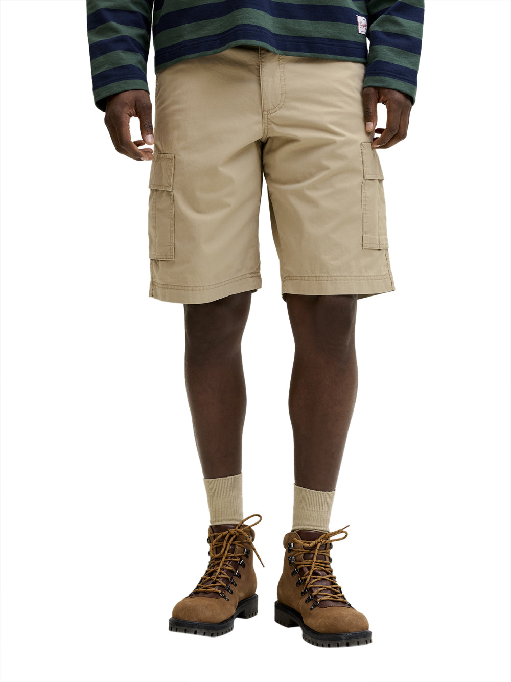JACK&JONES Shorts Cargo Uomo - Grigio modello 12292263