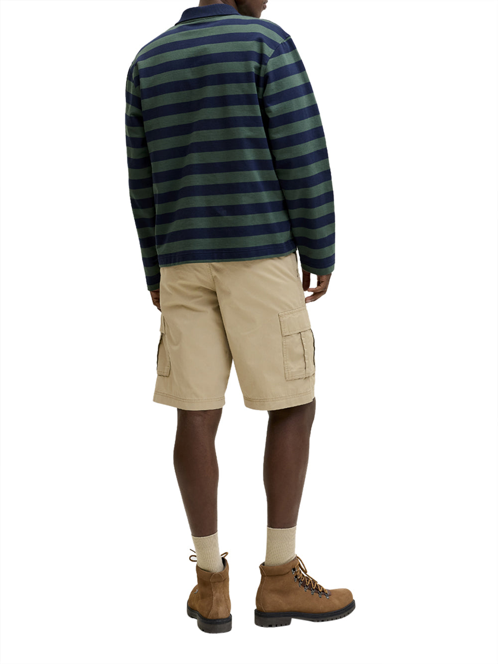 JACK&JONES Shorts Cargo Uomo - Grigio modello 12292263