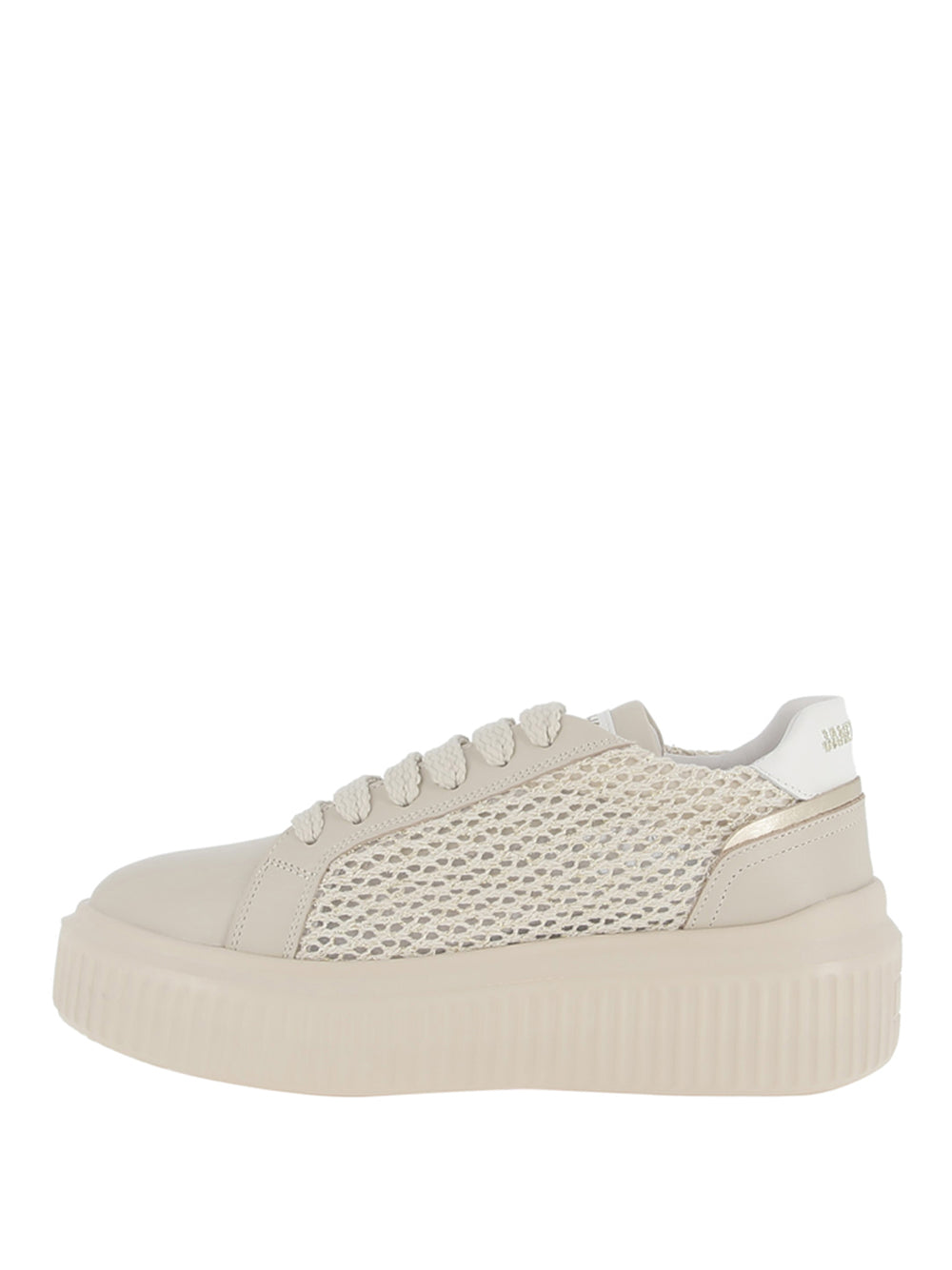 JANET&JANET Sneakers platform Donna - Beige modello J-574