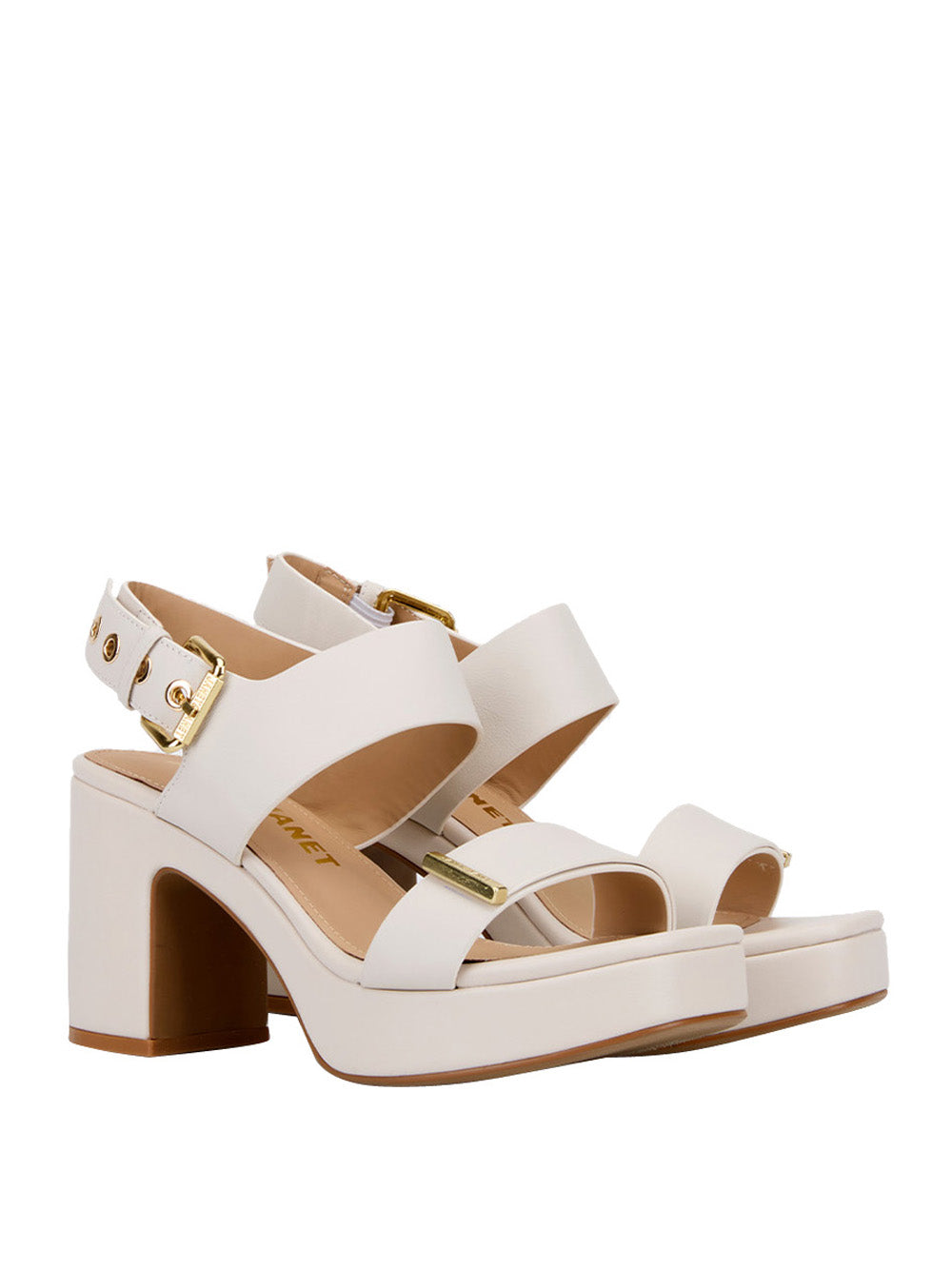 JANET&JANET Sandali con tacco Donna - Bianco modello J-652