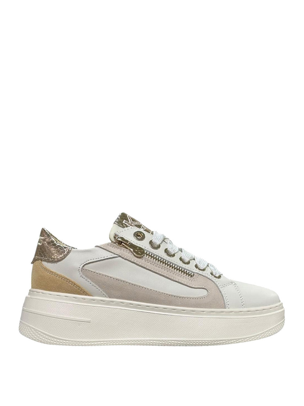 KEYS Sneakers platform Donna - Bianco modello K-11855