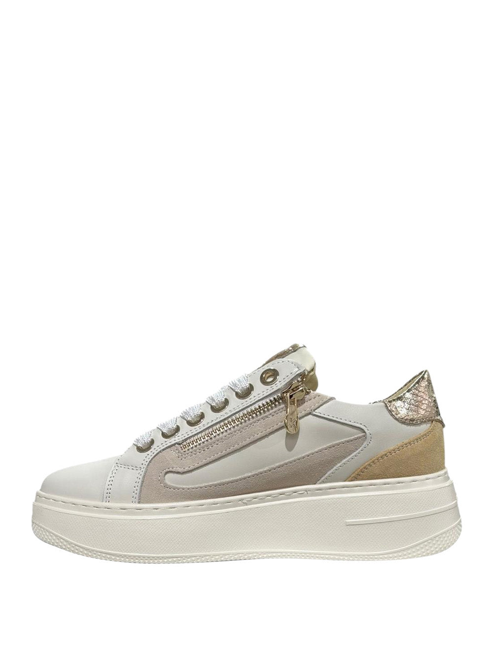 KEYS Sneakers platform Donna - Bianco modello K-11855