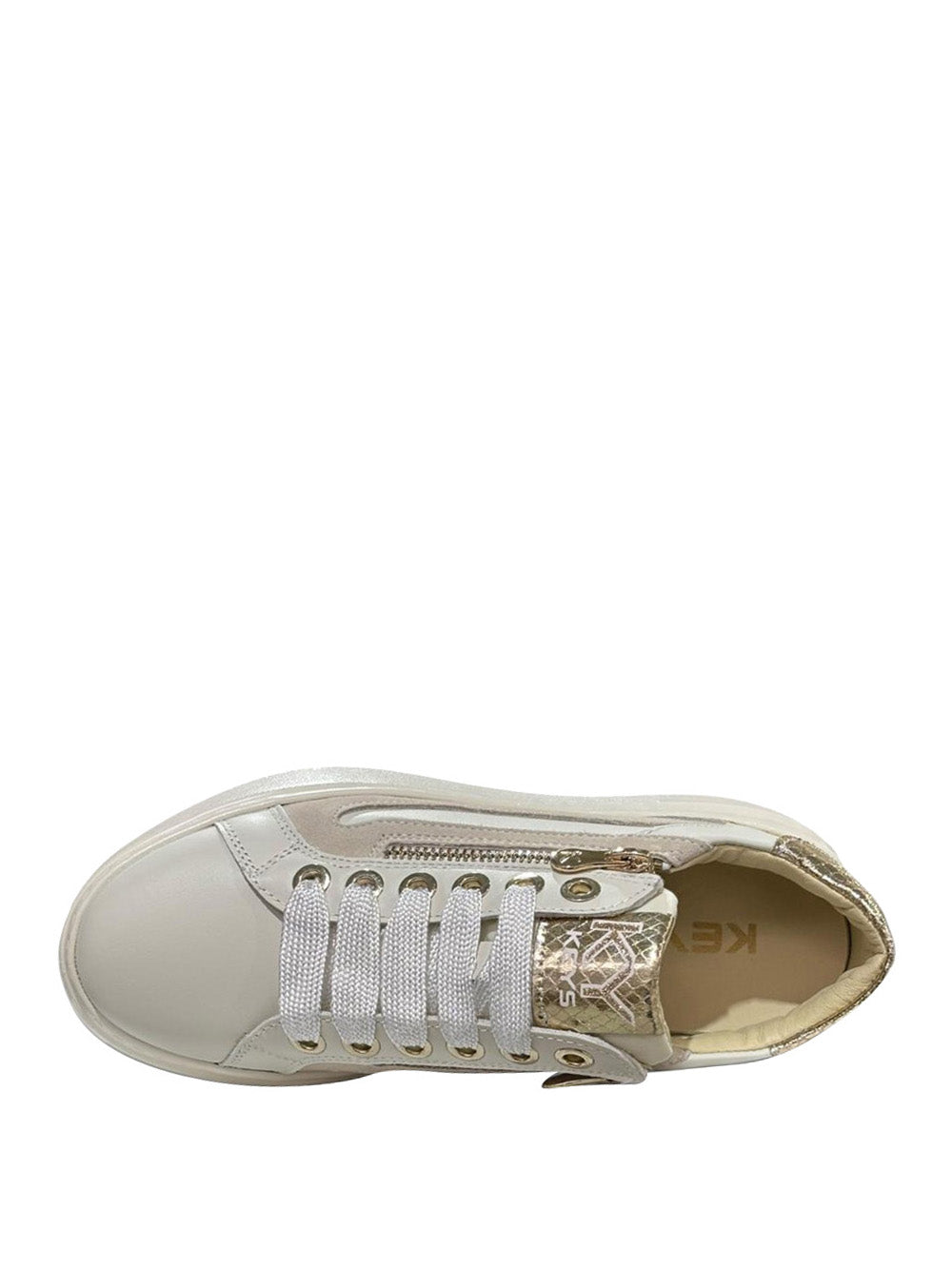 KEYS Sneakers platform Donna - Bianco modello K-11855