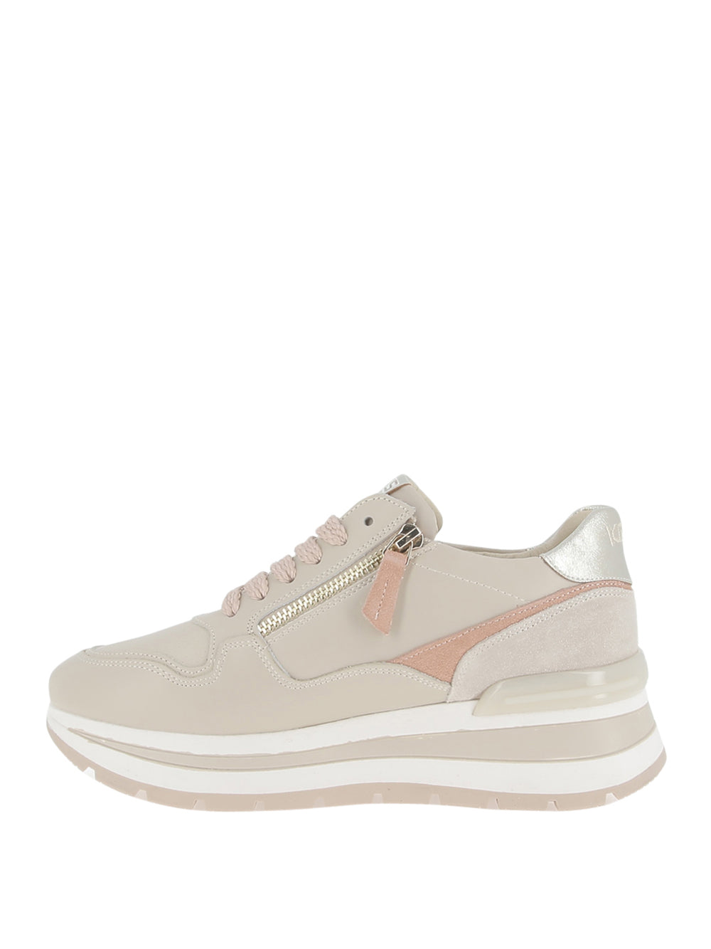 KEYS Sneakers con zeppa Donna - Beige modello K-11881