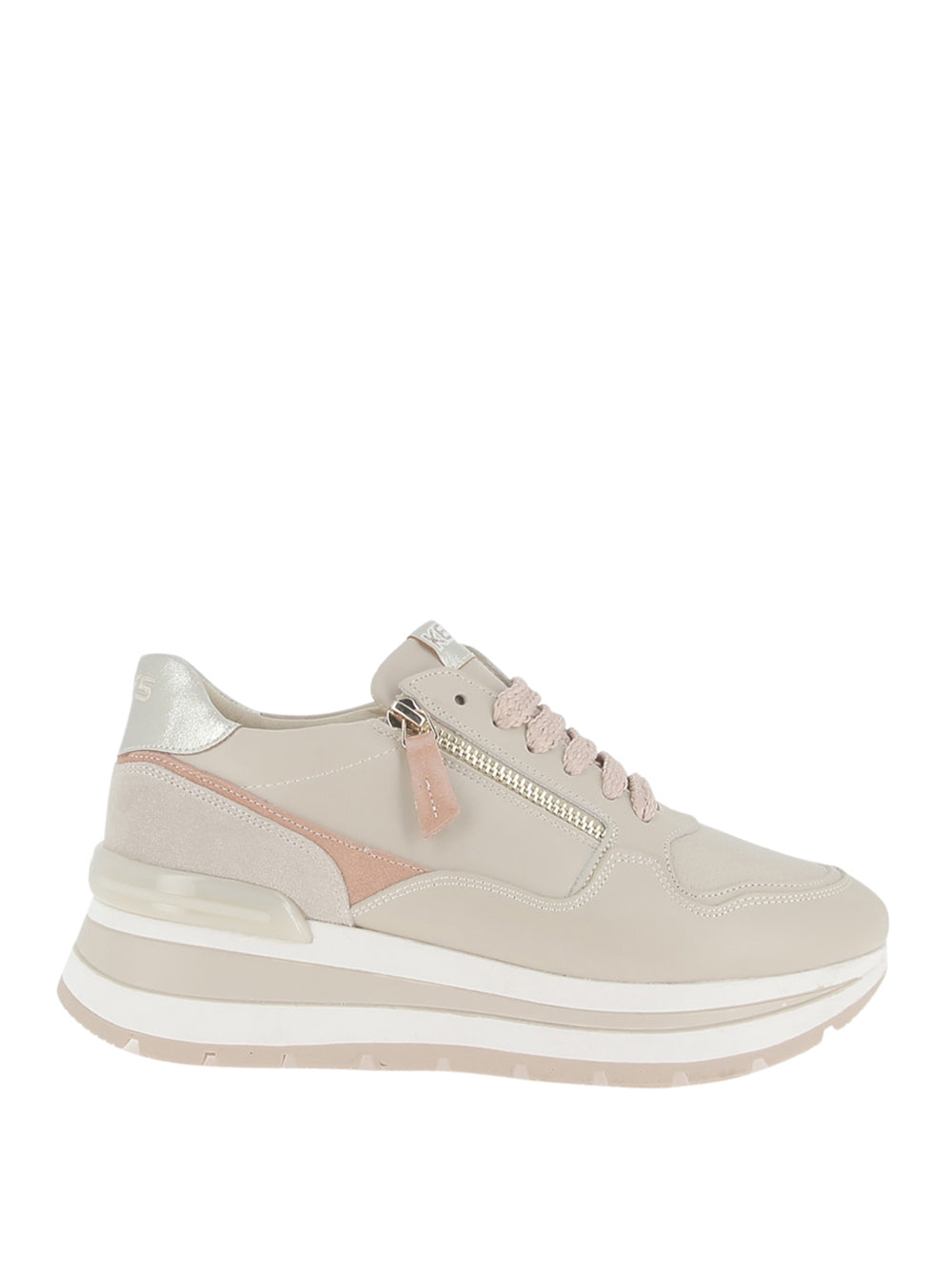 KEYS Sneakers con zeppa Donna - Beige modello K-11881