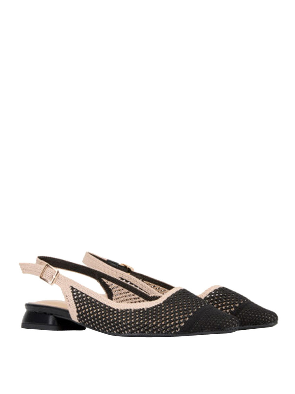 KEYS Ballerine sling back Donna - Nero modello K-11971